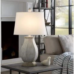 30 in. Basilica Sky Table Lamp with White Hardback Fabric Shade by StyleCraft -StyleCraft Shop basilica sky stylecraft table lamps l315638ds 31 1000