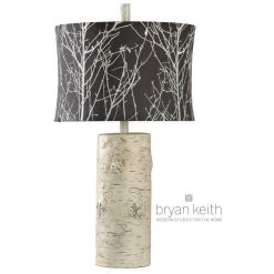 Bryan 30 in. Berkeley Natural Wood Table Lamp by StyleCraft