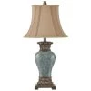 30 in. Blue/Brown/Bronze/Gold Table Lamp with Taupe Fabric Shade by StyleCraft -StyleCraft Shop blue brown bronze gold stylecraft table lamps l31354bds 64 1000