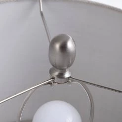 29.5 in. Blue Table Lamp with Beige Hardback Fabric Shade by StyleCraft -StyleCraft Shop blue stylecraft table lamps l32003fds 44 1000