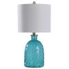 Textured 24 in. Bright Blue Bedside Lamp by StyleCraft -StyleCraft Shop bright blue stylecraft table lamps l10161bds 64 1000