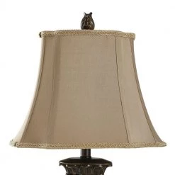 30 in. Brown/Bronze/Gold/Amber Table Lamp with Taupe Fabric Shade by StyleCraft -StyleCraft Shop brown bronze gold amber stylecraft table lamps l31354ads 1f 1000