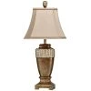 32.5 in. Brown Glaze with Silver Leaf Table Lamp with Beige Fabric Shade by StyleCraft -StyleCraft Shop brown glaze with silver leaf stylecraft table lamps l33003ds 64 1000