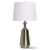 Steel 29 in. Brushed Brass Metal Bedside Lamp by StyleCraft