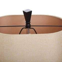 Reactive Glaze 31.5 in. Burnt Red Orange and Neutral Reactive Glazed Ceramic Bedside Lamp by StyleCraft -StyleCraft Shop burnt red orange and neutral reactive glazed ceramic stylecraft table lamps l31423ds 44 1000