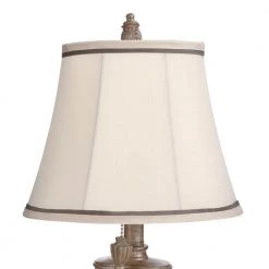 21 in. Champagne Ware Table Lamp with Beige Fabric Shade by StyleCraft -StyleCraft Shop champagne ware stylecraft table lamps l12265ds 1f 1000