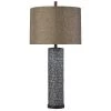 Mossy Oak 36 in. Combo Blue White and Dark Brown Resin Bedside Lamp by StyleCraft -StyleCraft Shop combo blue white and dark brown resin stylecraft table lamps mo311799ds 64 1000