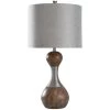 Bolton 33 in. Dark Brown, Silver Table Lamp by StyleCraft -StyleCraft Shop dark brown silver stylecraft table lamps l317817ds 64 1000