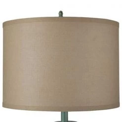 61 in. Distressed Blue Floor Lamp with Taupe Hardback Silk Shade by StyleCraft -StyleCraft Shop distressed blue stylecraft floor lamps l71520cds 1f 1000