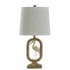 22.75 in. Distressed Light Brown Off White Distressed Bird Table Lamp with Off White Hardback Fabric Shade by StyleCraft -StyleCraft Shop distressed light brown off white distressed bird stylecraft table lamps l27699cds 64 1000