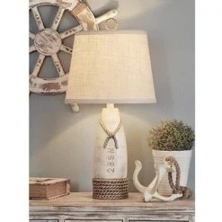 26 in. Distressed White Nautical Buoy Table Lamp by StyleCraft 11 26 in. Distressed White Nautical Buoy Table Lamp by StyleCraft -StyleCraft Shop distressed white stylecraft table lamps l22489bds 31 1000