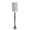 67 in. Gray Faux Wood Indoor Floor Lamp with Fabric Shade by StyleCraft 1 67 in. Gray Faux Wood Indoor Floor Lamp with Fabric Shade by StyleCraft -StyleCraft Shop gray faux wood stylecraft floor lamps l73877ds 64 1000