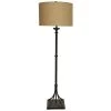 64 in. Industrial Bronze Floor Lamp with Beige Hardback Fabric Shade by StyleCraft 2 64 in. Industrial Bronze Floor Lamp with Beige Hardback Fabric Shade by StyleCraft -StyleCraft Shop industrial bronze stylecraft floor lamps l714425ds 64 1000