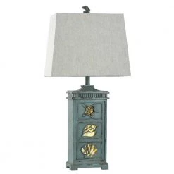 33 in. River Crest Table Lamp with Taupe Hardback Fabric Shade by StyleCraft -StyleCraft Shop river crest stylecraft table lamps l311822ds c3 1000
