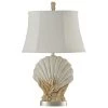 Avoca Beach 31 in. Sandstone Table Lamp with White Softback Fabric Shade by StyleCraft -StyleCraft Shop sandstone stylecraft table lamps l313413ds 64 1000