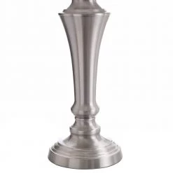 61 in. Brushed Nickel Table and Floor Lamp Set (3-Piece) by StyleCraft -StyleCraft Shop stylecraft lamp sets l8018ads 44 1000