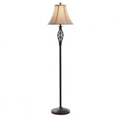 61 in. Barclay Brass Lamp Set (3-Piece) by StyleCraft -StyleCraft Shop stylecraft lamp sets l81008ds 44 1000