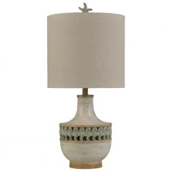 Trellis 30 in. Trellis Blue Table Lamp by StyleCraft