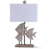 Rona 33 in. Weathered Beige Table Lamp by StyleCraft