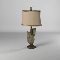 33.5 in. Wentworth Bronze and Gray Table Lamp with Beige Softback Fabric Shade by StyleCraft -StyleCraft Shop wentworth bronze and gray stylecraft table lamps l37203ds 76 1000